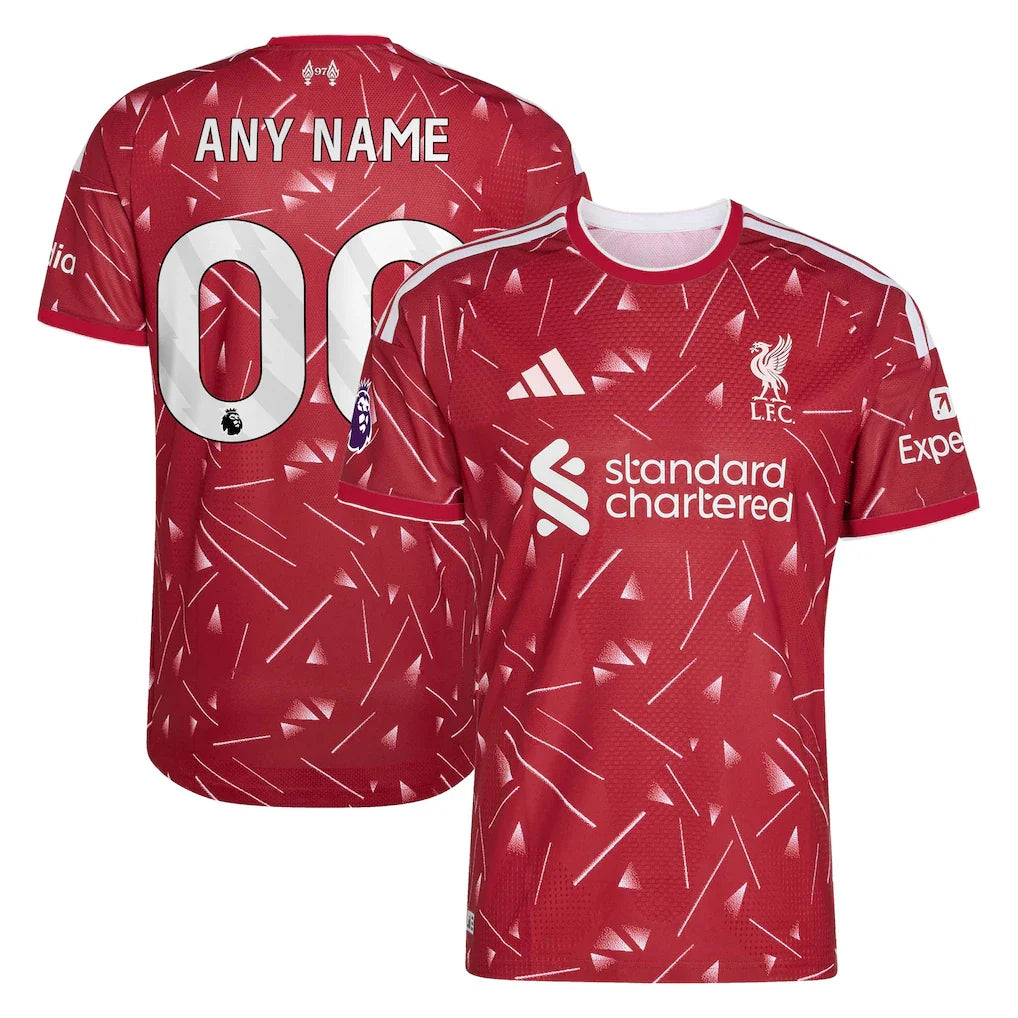 Liverpool 2026/27 Home On-Field Custom Jersey - Red