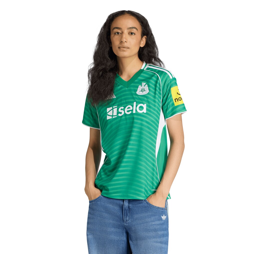 Newcastle United adidas Women's 2025/26 Away Jersey - Green