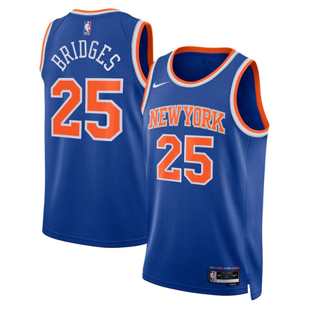 Mikal Bridges New York Knicks Unisex - Icon Edition - Blue