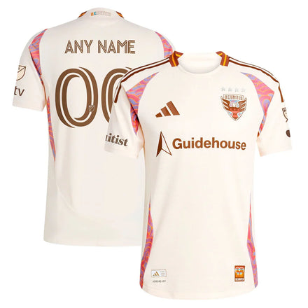 D.C. United 2025 The Soul Kit On-Field Custom Jersey - Natural