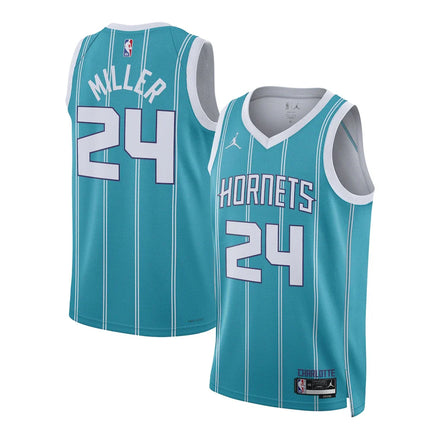 Brandon Miller Charlotte Hornets Unisex NBA Draft - Icon Edition - Teal