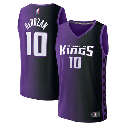 DeMar DeRozan Sacramento Kings Fanatics Fast Break Jersey - Statement Edition - Purple