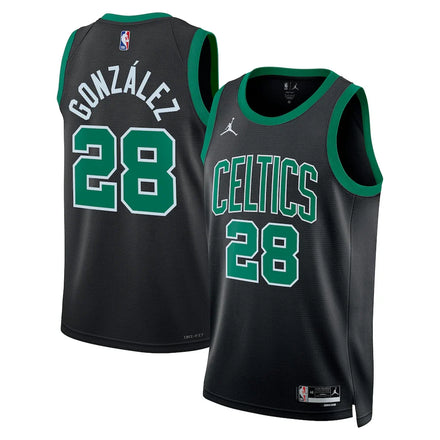 Hugo González Boston Celtics Unisex - Black - Statement Edition