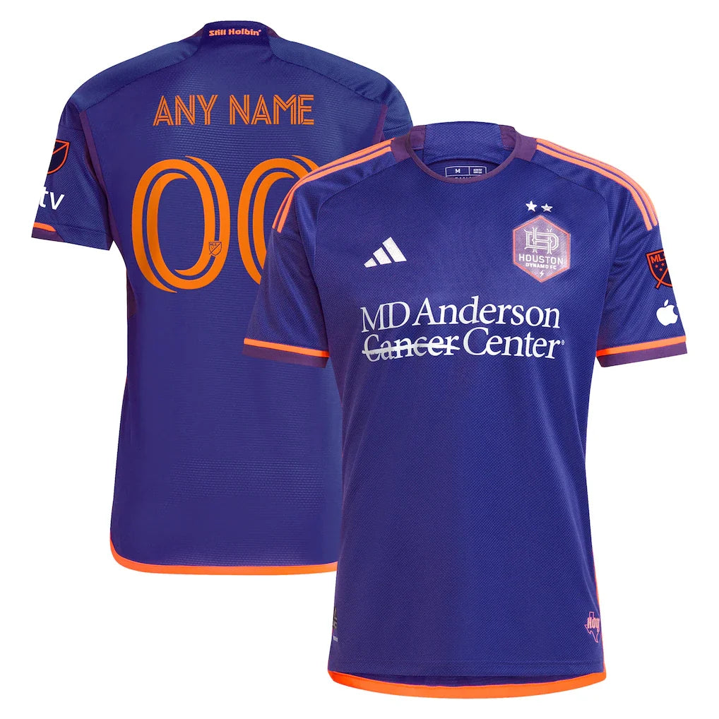 Houston Dynamo FC 2024 Still Holdin' Custom Jersey – Purple