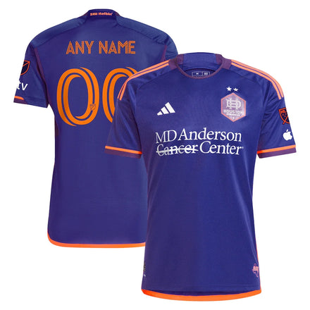 Houston Dynamo FC 2024 Still Holdin' Custom Jersey – Purple