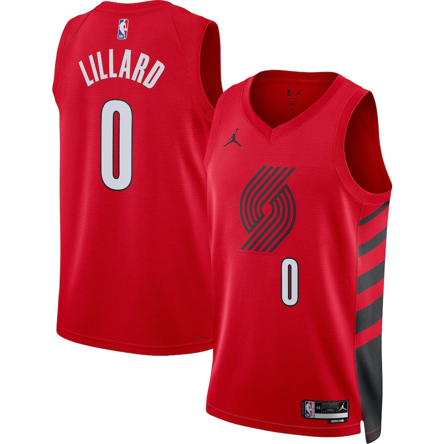 Damian Lillard Portland Trail Blazers Unisex - Statement Edition - Red