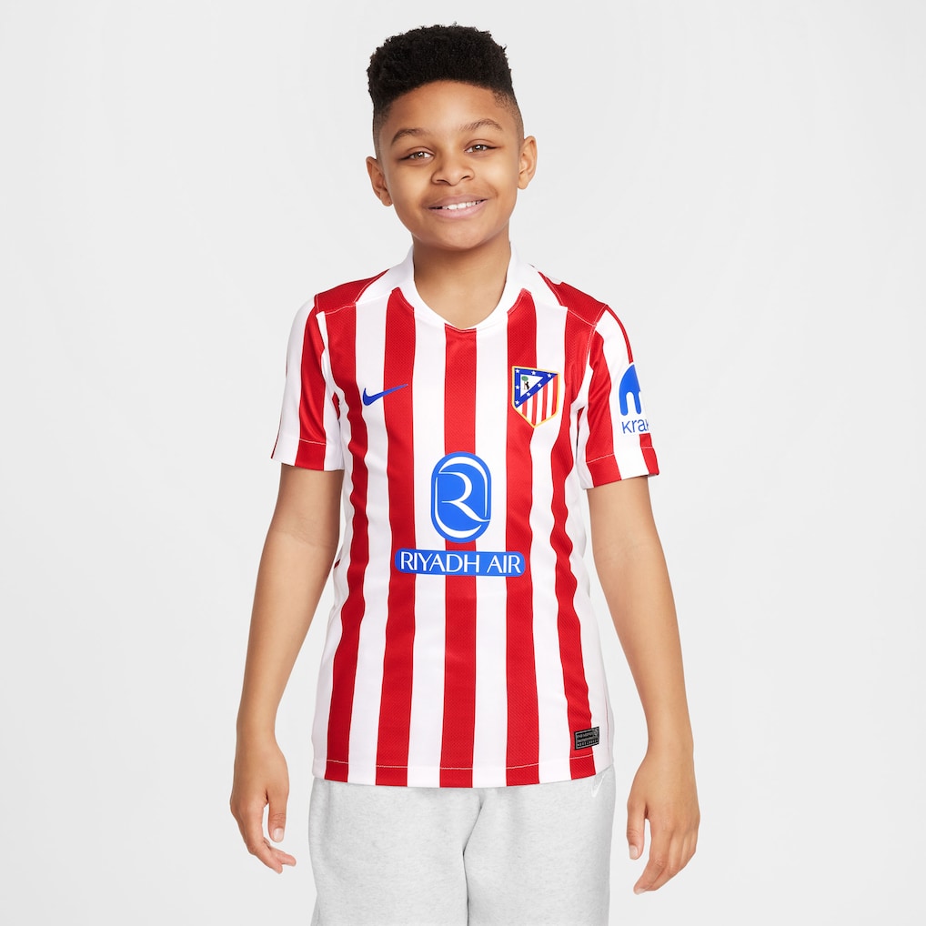 Atletico de Madrid Nike Youth 2025/26 Home Jersey - Red