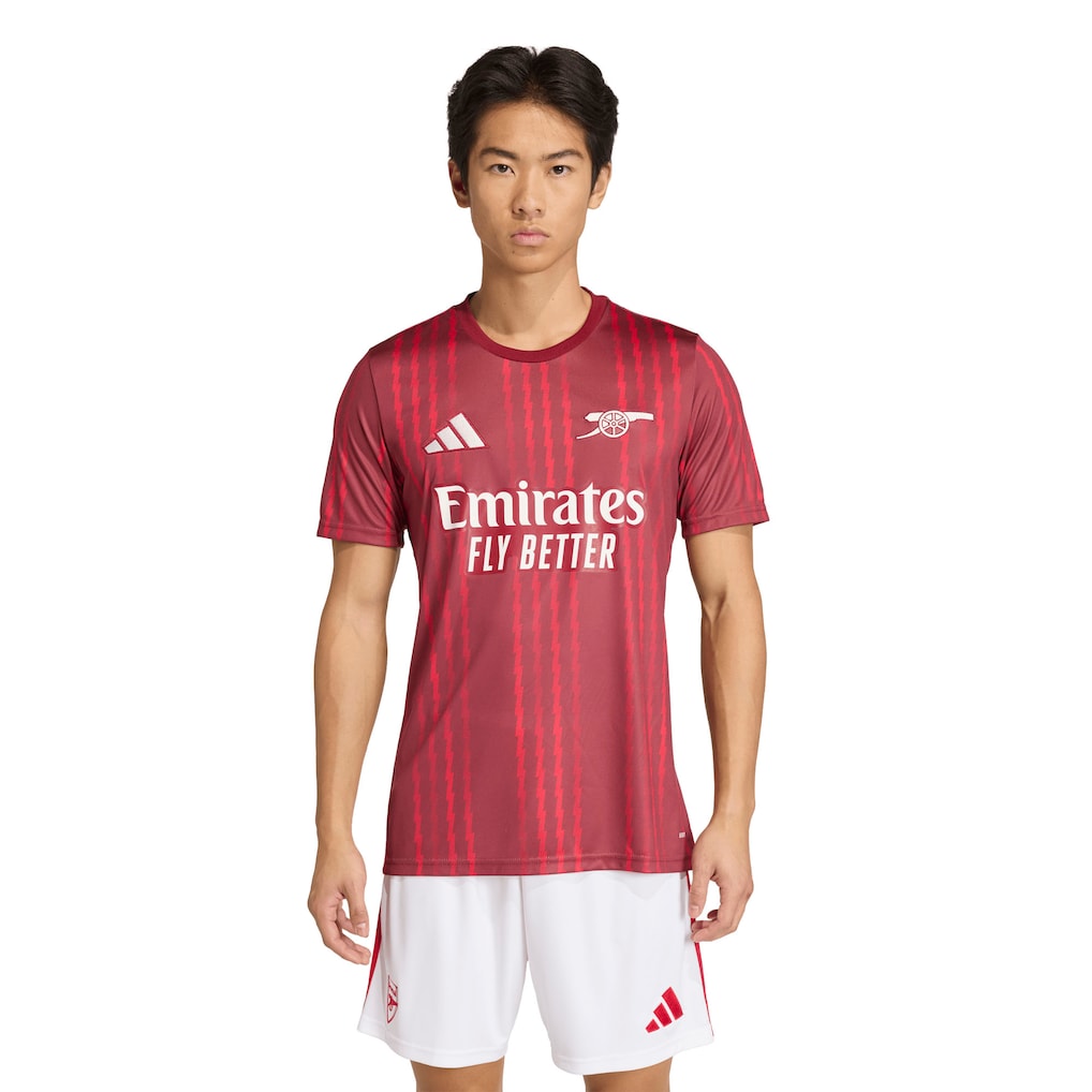 Arsenal 2025/26 Pre-Match Training Jersey - Red