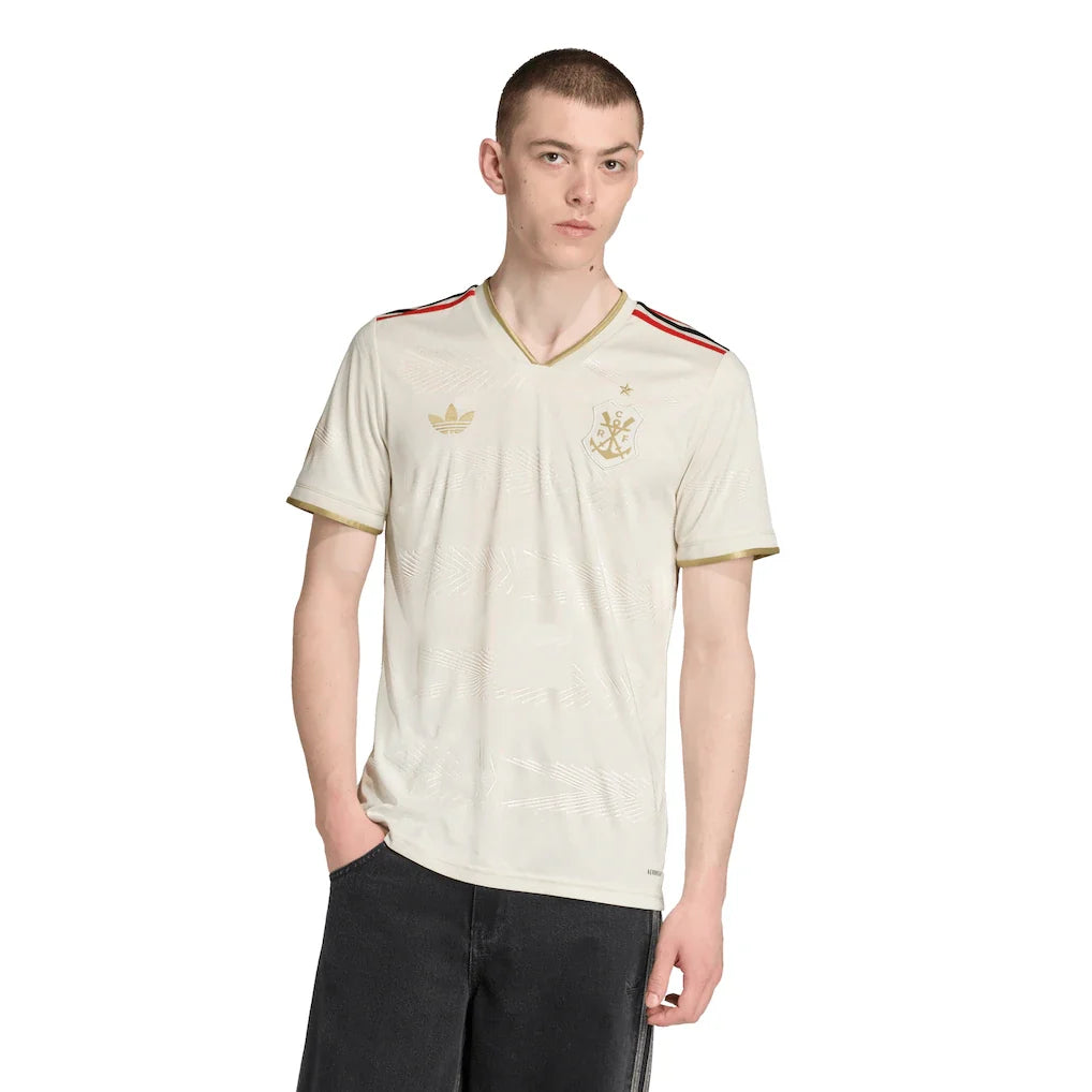 CR Flamengo adidas 2025/26 Third Jersey - Tan
