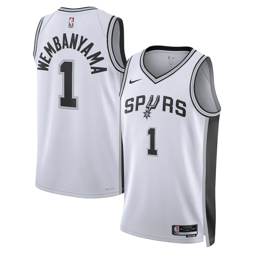 Victor Wembanyama San Antonio Spurs Unisex - Association Edition - White