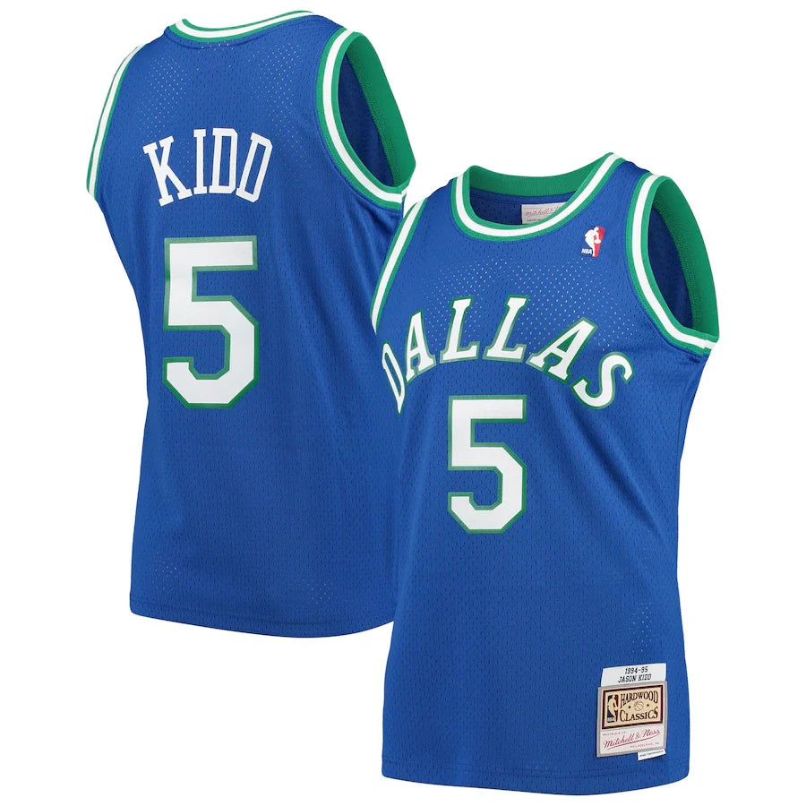 Jason Kidd Dallas Mavericks 1994/95 Hardwood Classics - Blue