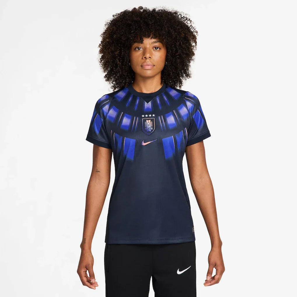 Uruguay National Team Nike Women's 2026 Away Stadium Jersey - Blue