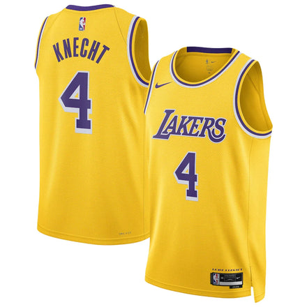 Dalton Knecht Los Angeles Lakers Unisex - Gold