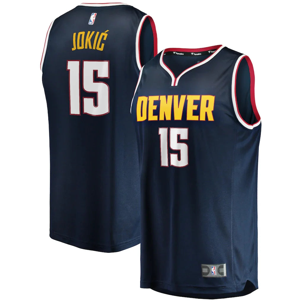 Nikola Jokic Denver Nuggets Player Jersey - Icon Edition - Navy