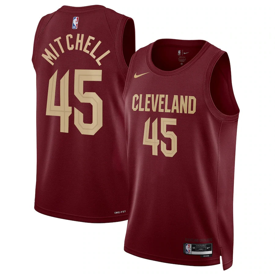 Donovan Mitchell Cleveland Cavaliers Unisex - Icon Edition - Wine