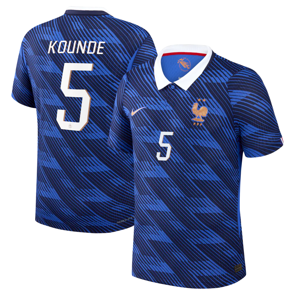 Jules Koundé France National Team 2026 Home Match - Blue