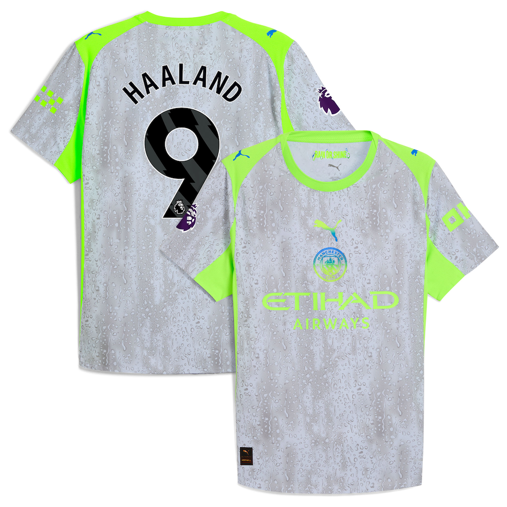 Manchester City 2025/26 Third - Green/Neon Green