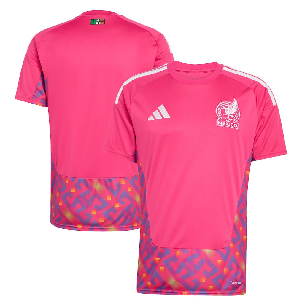 Mexico National Team adidas 2026 Goalkeeper Goalkeeper Jersey - Pink
