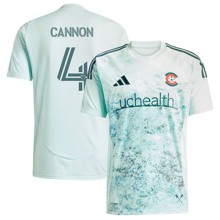 Reggie Cannon Colorado Rapids adidas 2025 Headwaters Player Jersey - Green