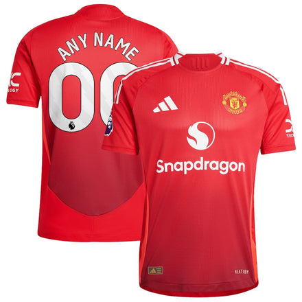 Manchester United 2024/25 Home Custom Jersey - Red
