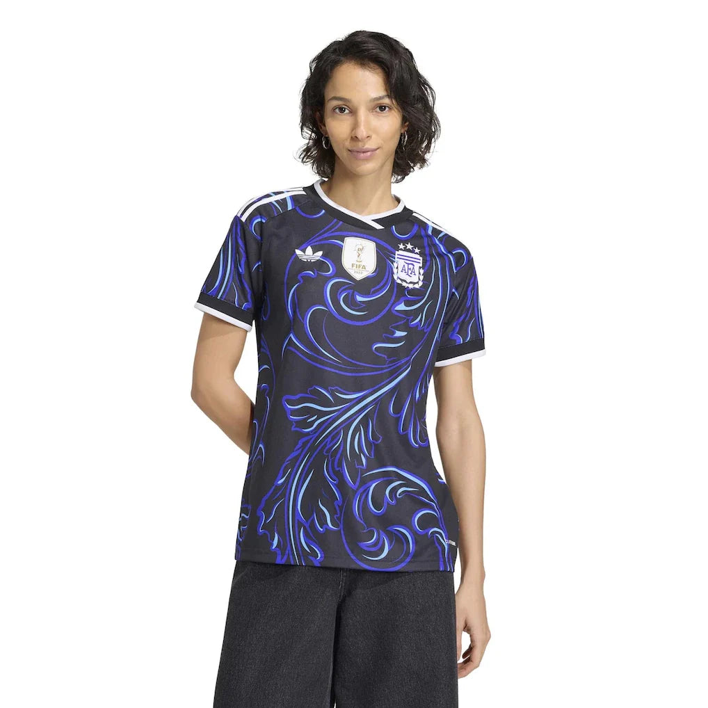 Argentina National Team adidas Women's 2026 Away Jersey - Black