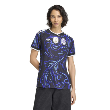 Argentina National Team adidas Women's 2026 Away Jersey - Black