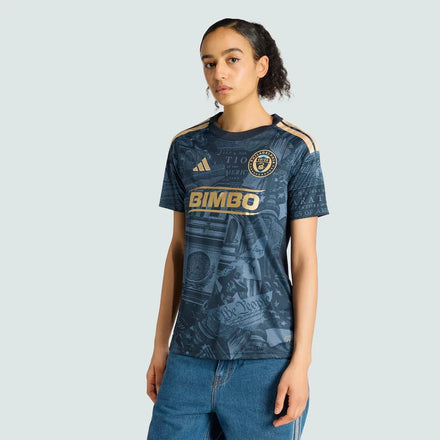 Philadelphia Union adidas Women's 2026 1776 Kit Jersey - Navy