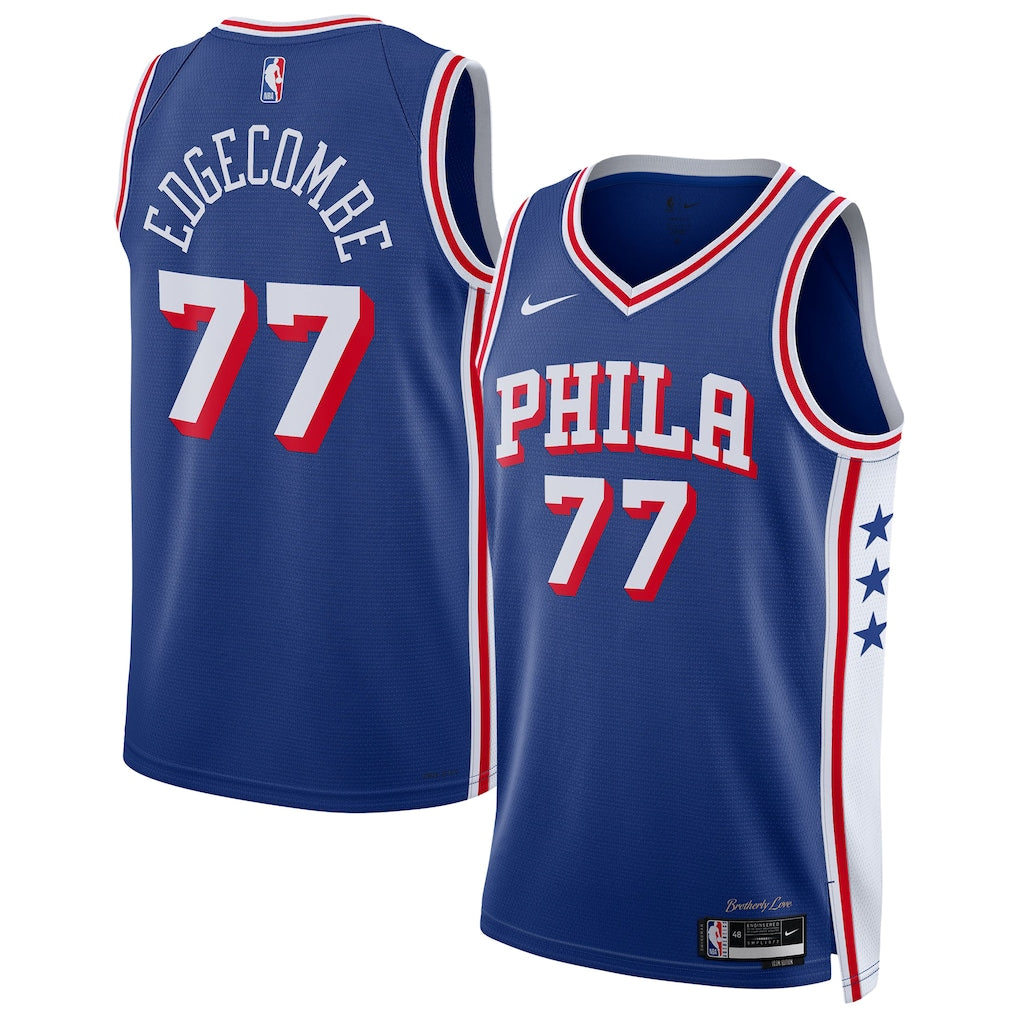 VJ Edgecombe Philadelphia 76ers Unisex - Icon Edition - Royal