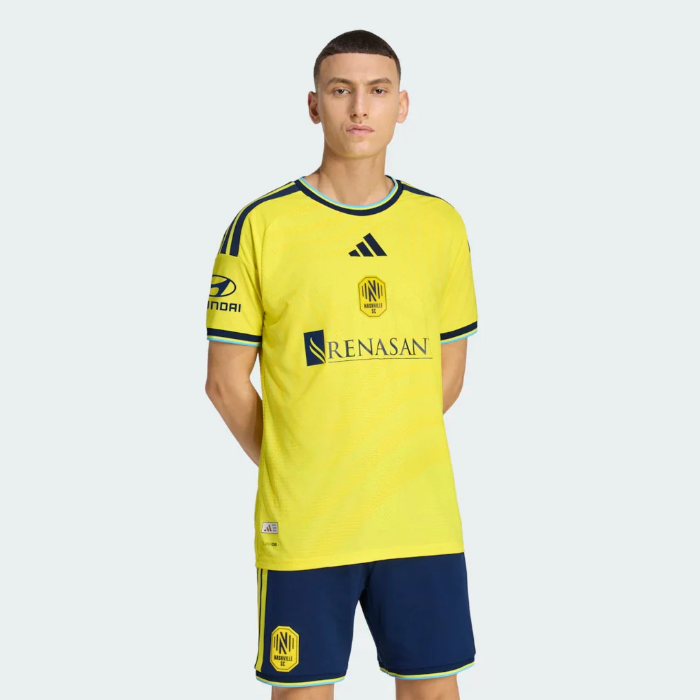 Nashville SC 2026 The Reverb Kit On-Field Patch Jersey - Yellow
