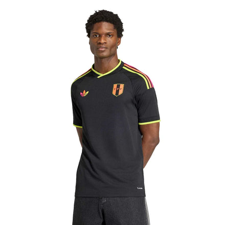 Peru National Team adidas 2026 Away Jersey - Black