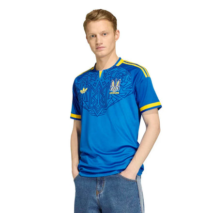 Ukraine National Team adidas 2026 Away Jersey - Blue