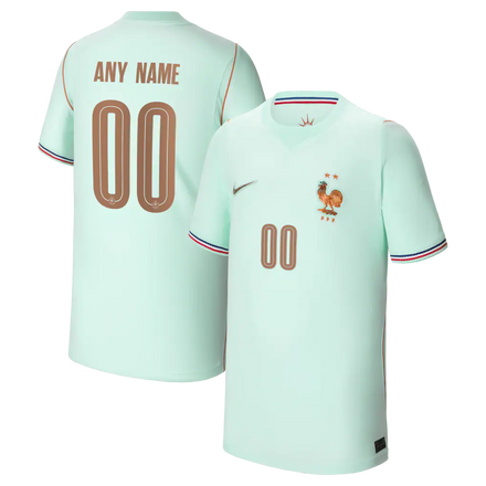France National Team Nike Youth 2026 Away Stadium Custom Jersey - Green