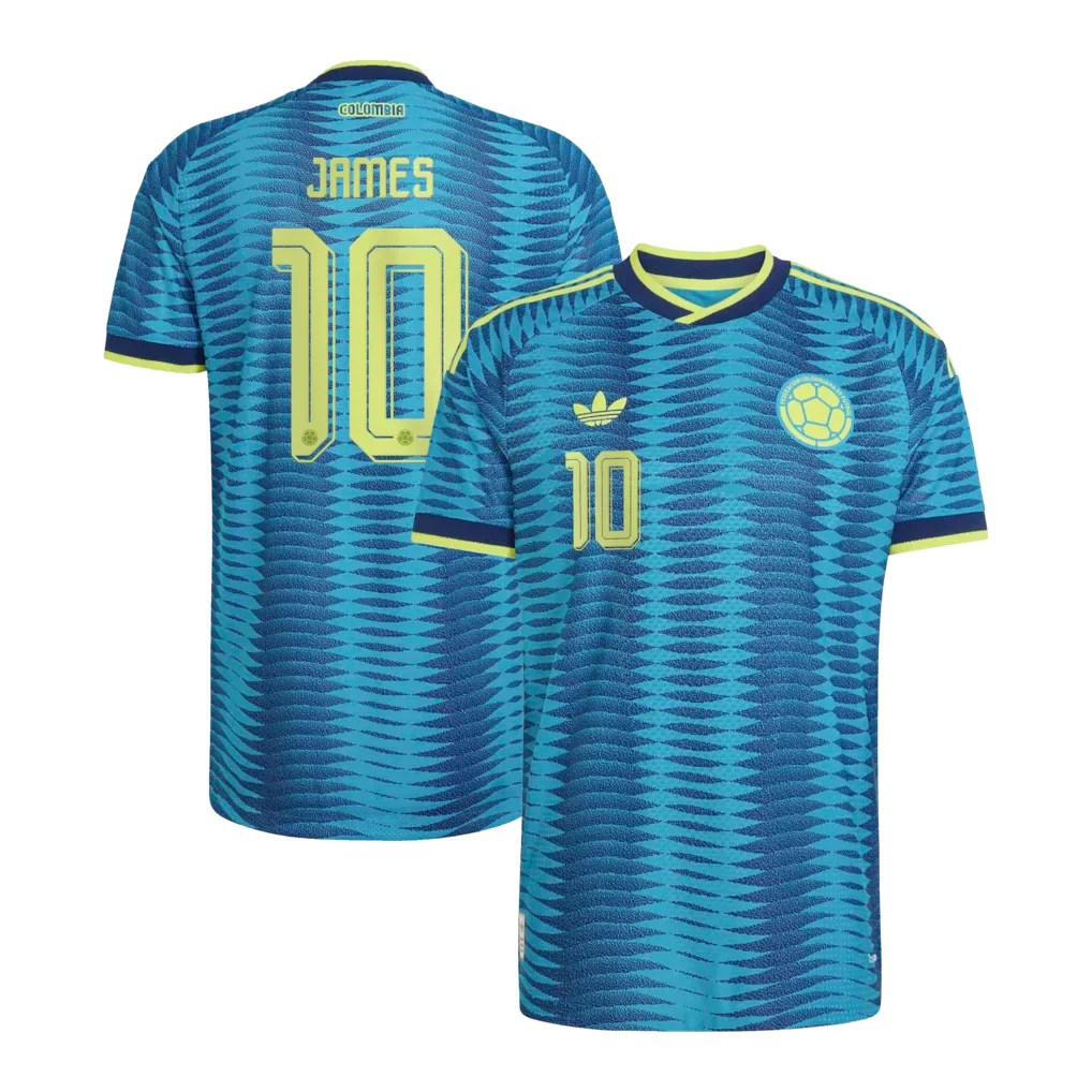 James Rodríguez Colombia National Team 2026 Away On-Field - Turquoise