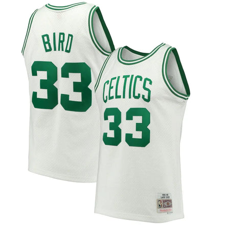 Larry Bird Boston Celtics Hardwood Classics 1985/86 - White