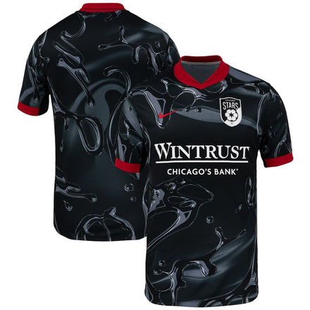 Chicago Stars FC Nike 2025 Secondary Stadium Jersey - Black