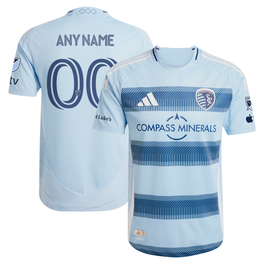 Sporting Kansas City 2025 One KC On-Field Custom Jersey - Light Blue