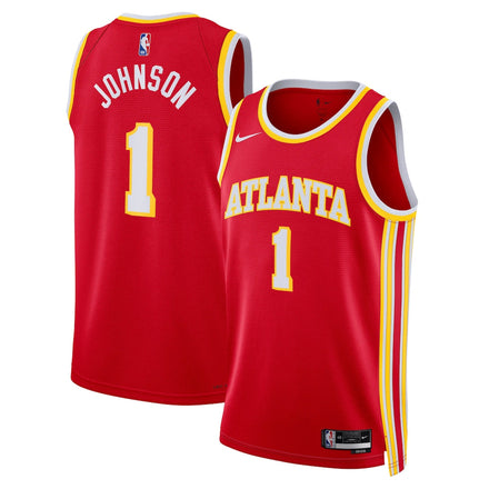 Jalen Johnson Atlanta Hawks Unisex - Icon Edition - Red