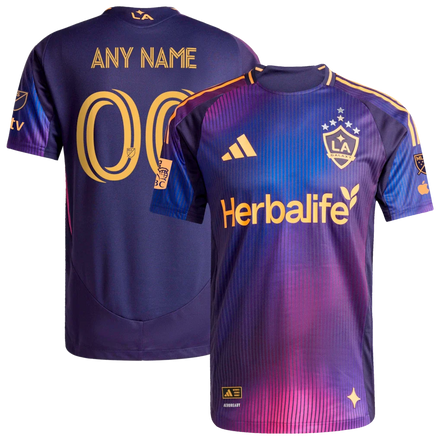 LA Galaxy 2025 RIZON On-Field Patch Custom Jersey - Navy