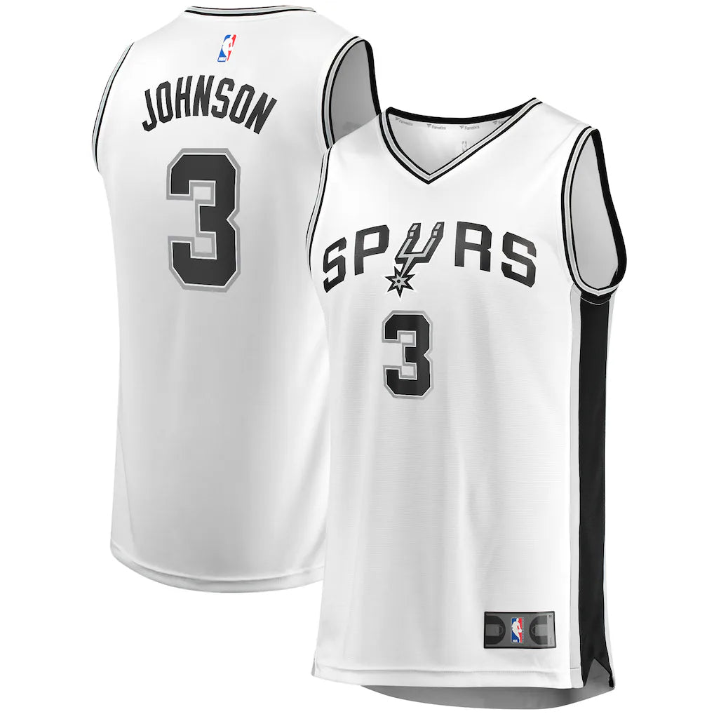 Keldon Johnson San Antonio Spurs Association Jersey - White