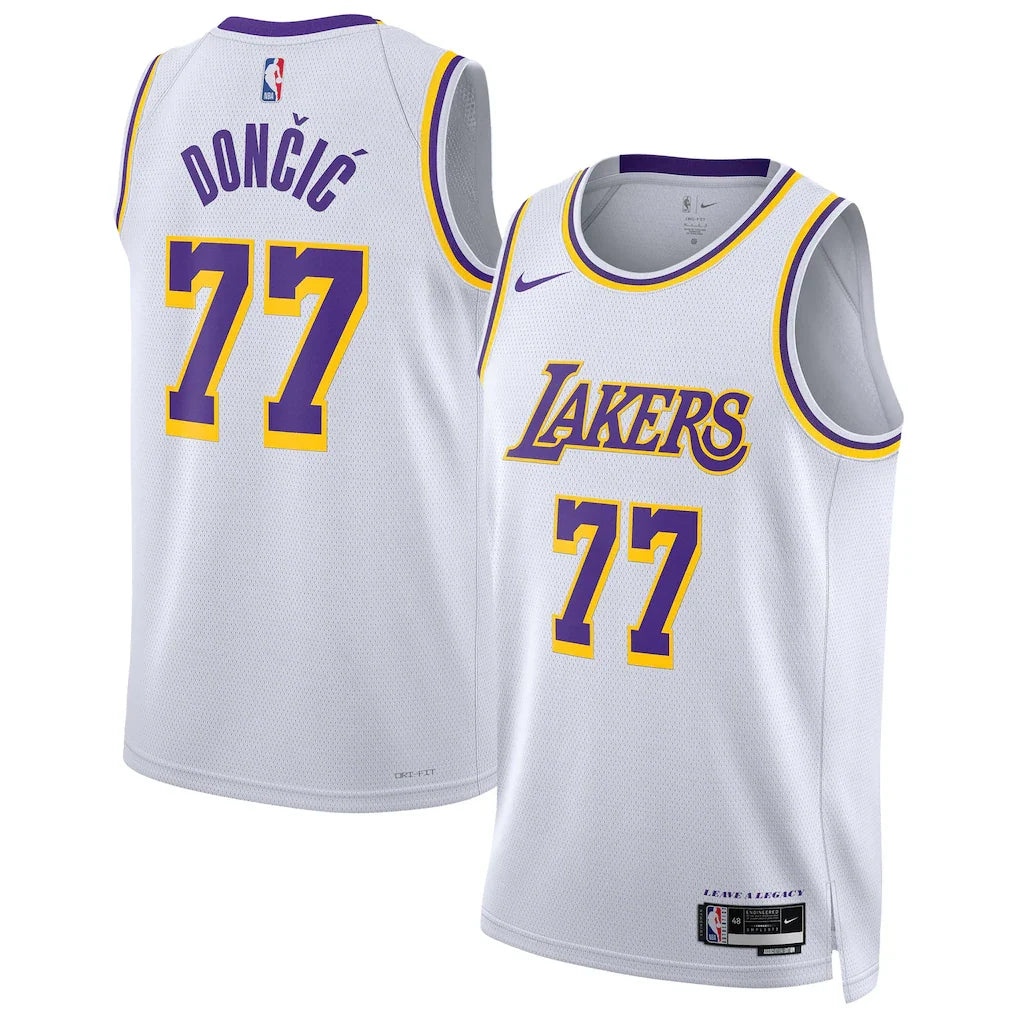 Luka Dončić Los Angeles Lakers Unisex - Association Edition - White