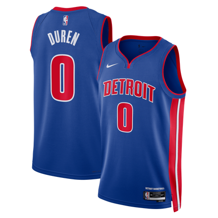 Jalen Duren Detroit Pistons Unisex - Icon Edition - Blue