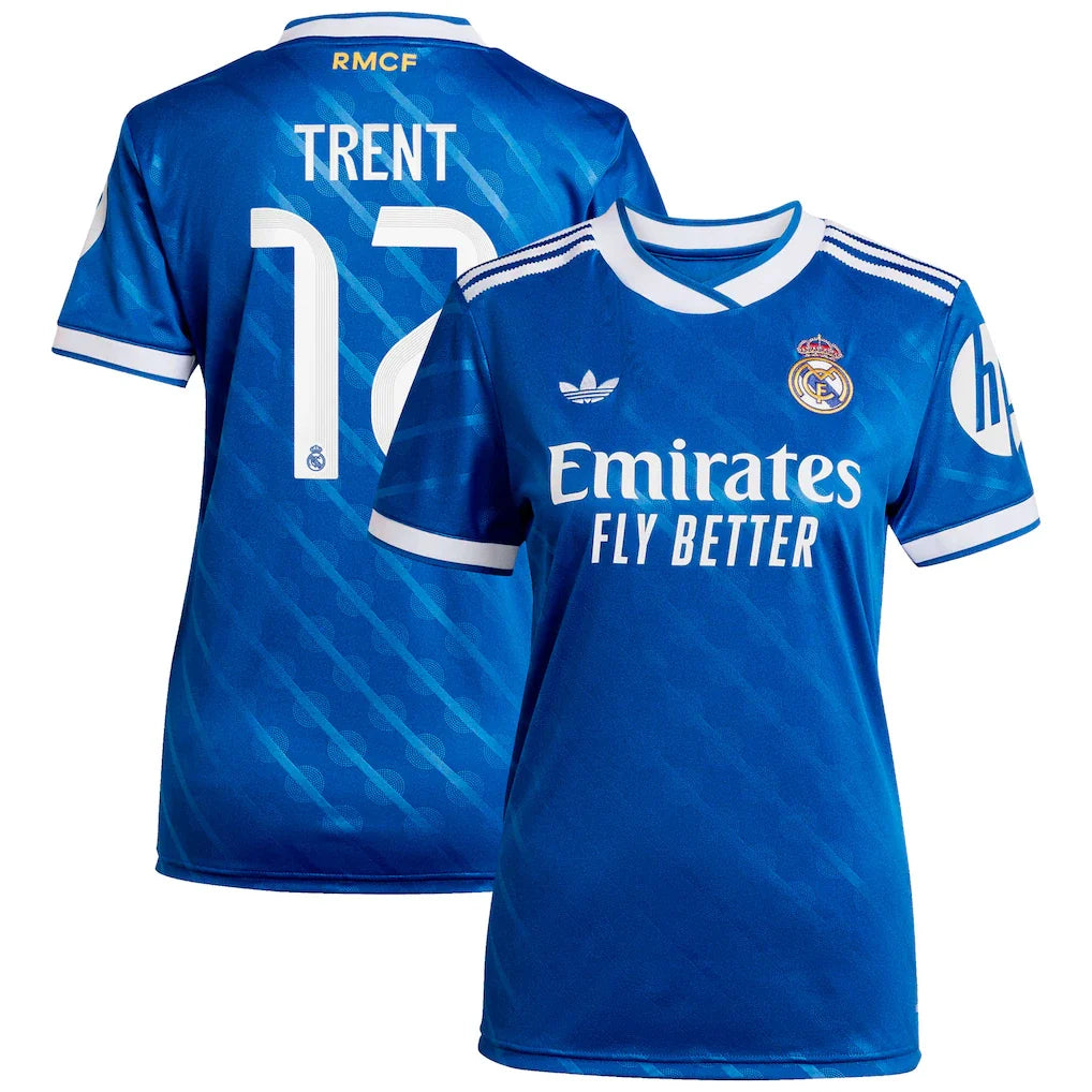 Trent Alexander-Arnold Real Madrid adidas Women's 2025/26 Third Player Jersey - Blue