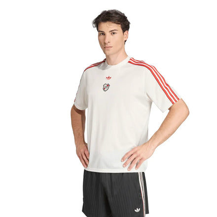 Club Atlético River Plate Unisex Terrace Icons Jersey - White