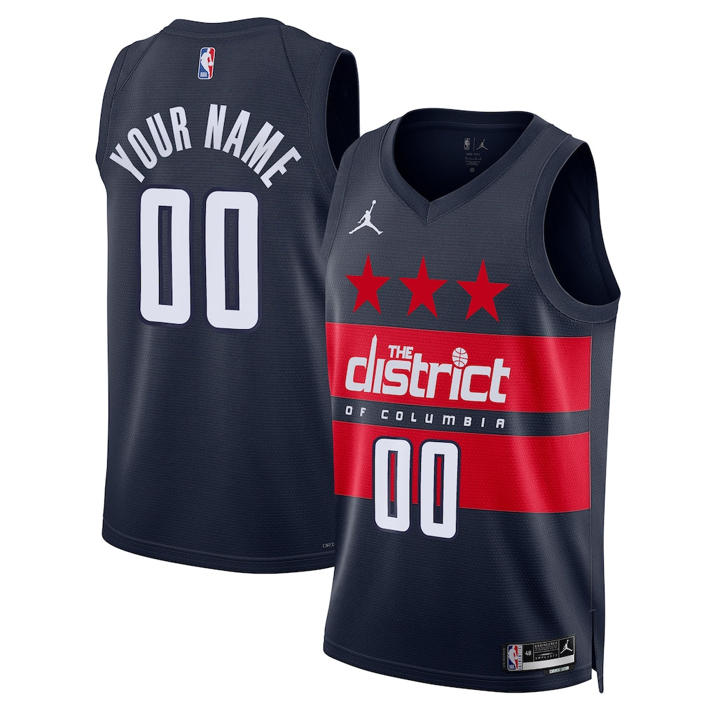 Washington Wizards Unisex 2024/25 Custom - Statement Edition - Navy