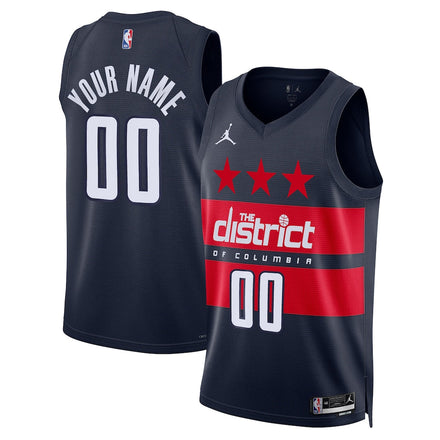 Washington Wizards Unisex 2024/25 Custom - Statement Edition - Navy