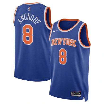 OG Anunoby New York Knicks Unisex - Icon Edition - Blue