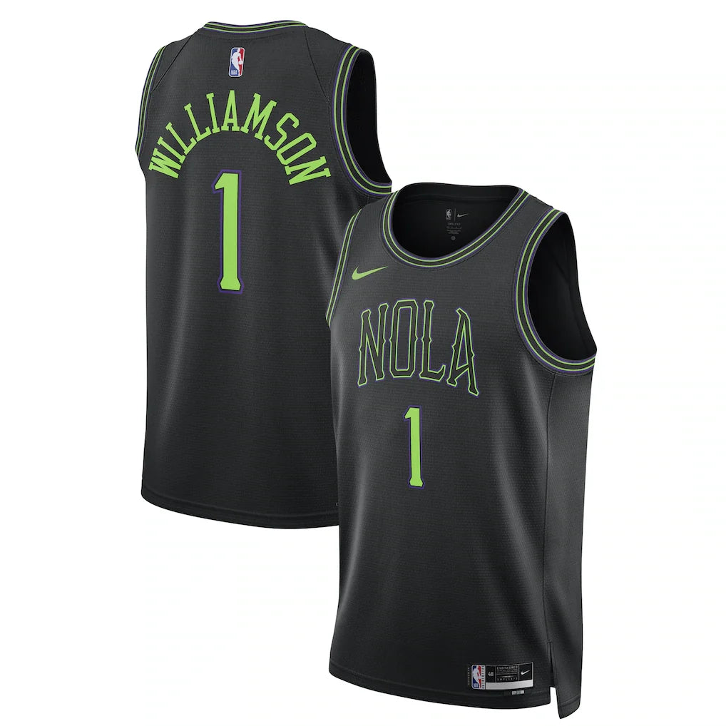 Zion Williamson New Orleans Pelicans Unisex 2025/26 - Black - City Edition