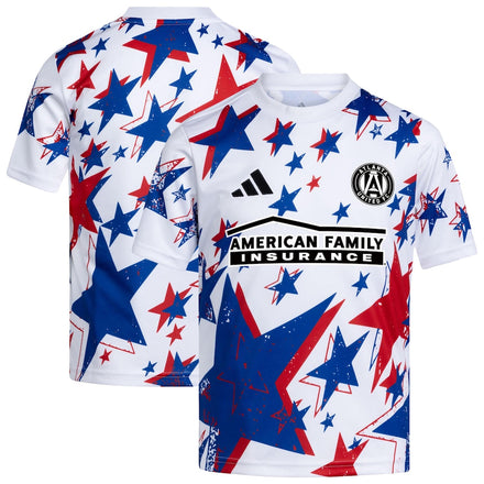 Atlanta United FC Youth 2026 Americana Pre-Match Jersey - White