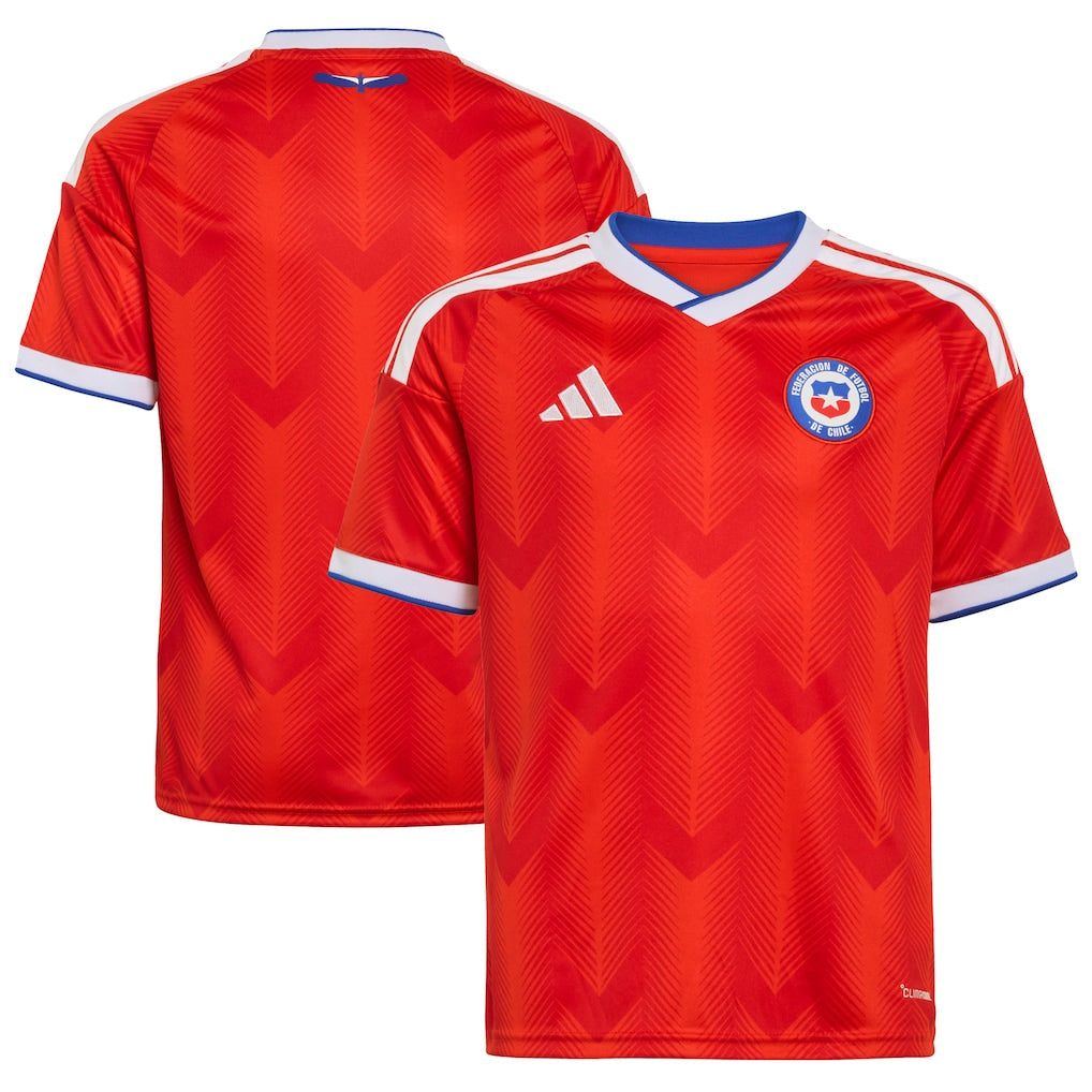 Chile National Team adidas Youth 2026 Home Jersey - Red