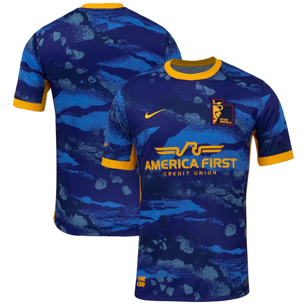 Utah Royals Nike 2025 Great Salt Lake Kit Stadium Jersey - Navy